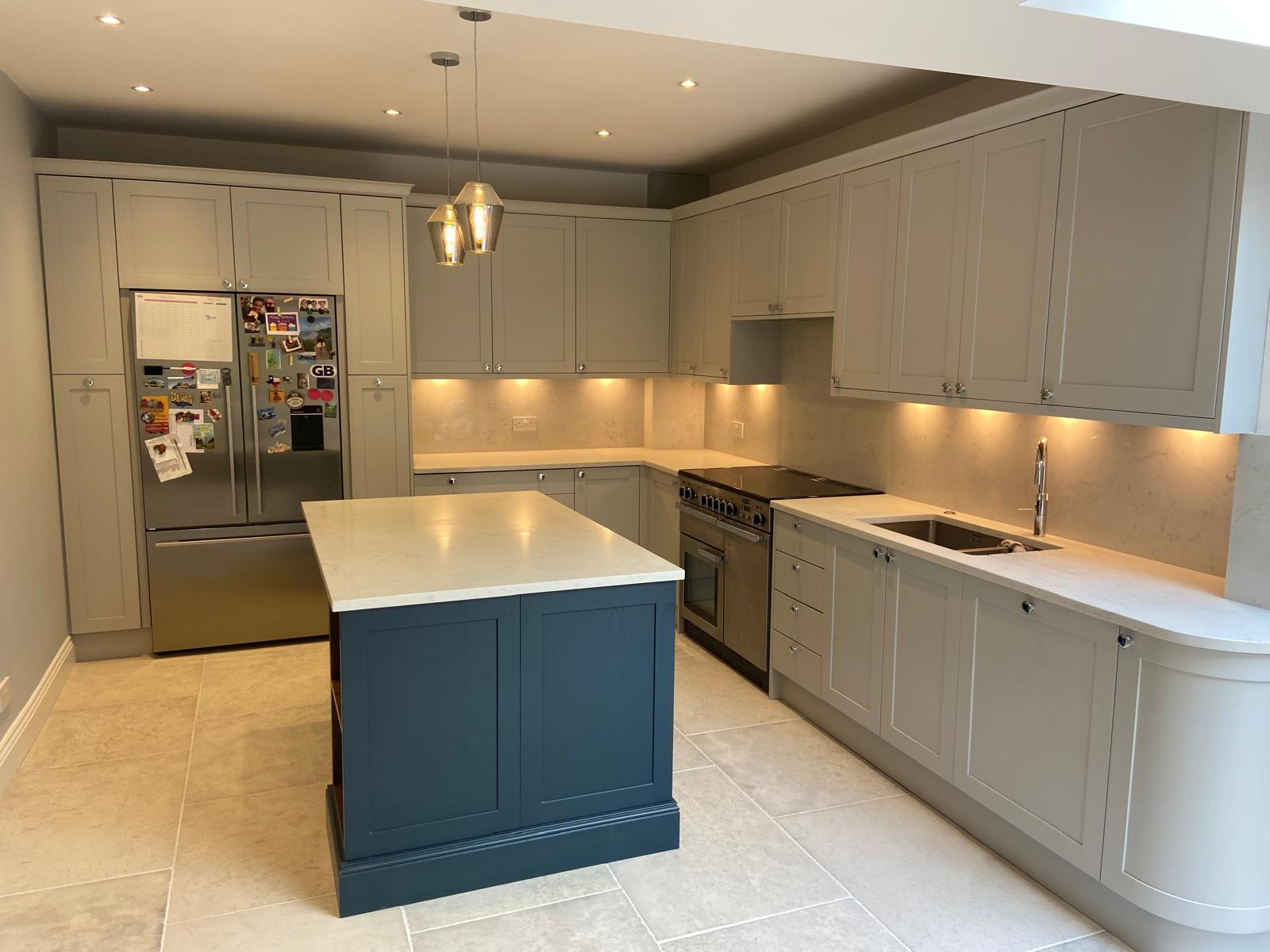 Kitchen installation project example